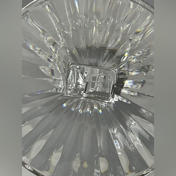 Pair NOEL Cristal d'Arques Durand Crystal Stem Drinking Goblet or Wine Glass - Picture 5 of 7